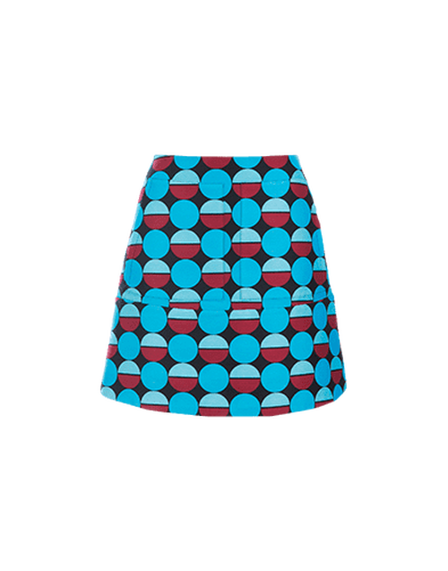 LaDoubleJ Mini Skirt Sfere Azzurro SKI0027CAD001SFE0003