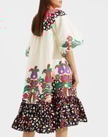 LaDoubleJ Folk Dress LaDoubleJ Folk Dress Transylvania DRE0230COT015TRA0001