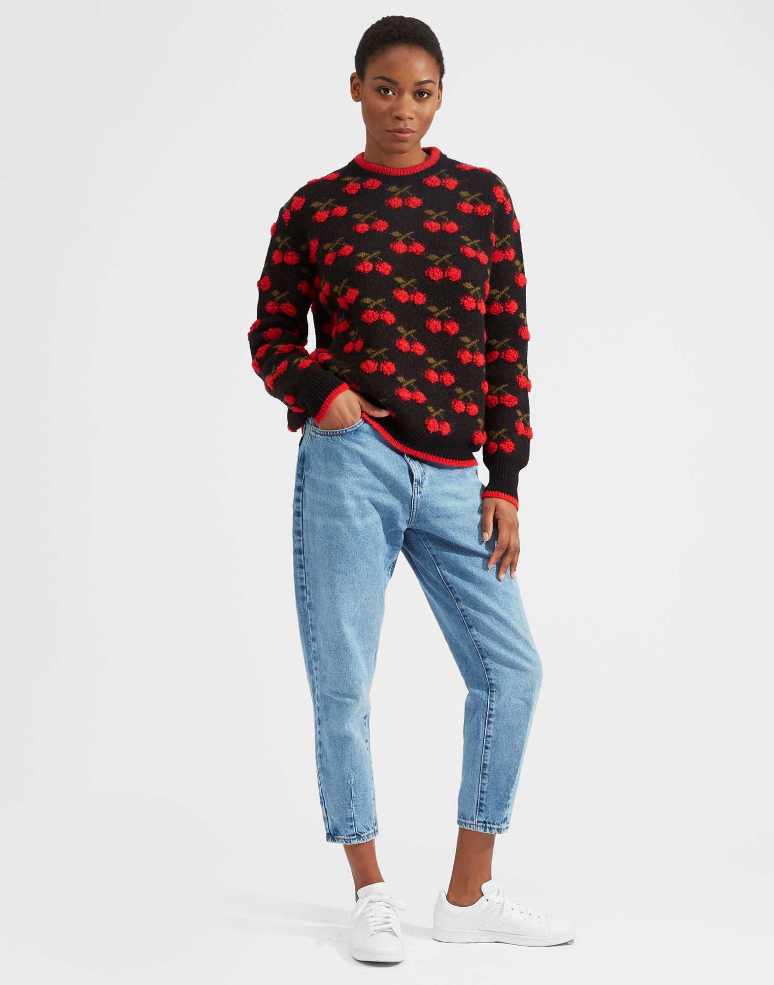 Black cherry sweater 2025