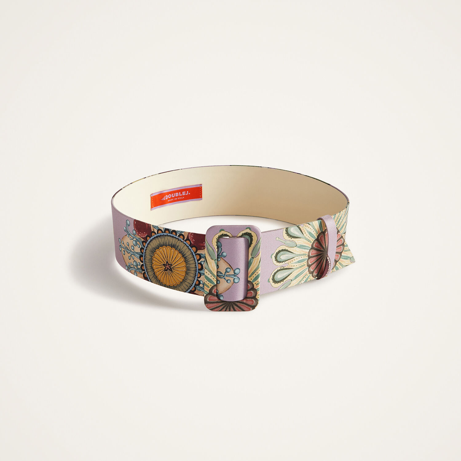 La Doublej Medium Belt In Pink