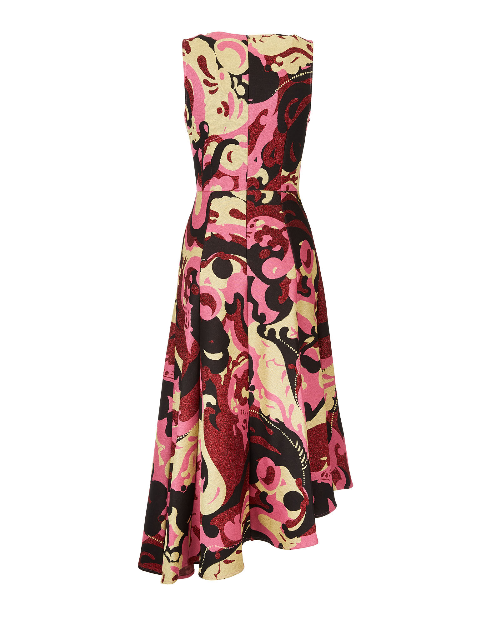 LaDoubleJ Sleeveless Pina Dress Meraviglia Rosso DRE0079JAC017MER0004