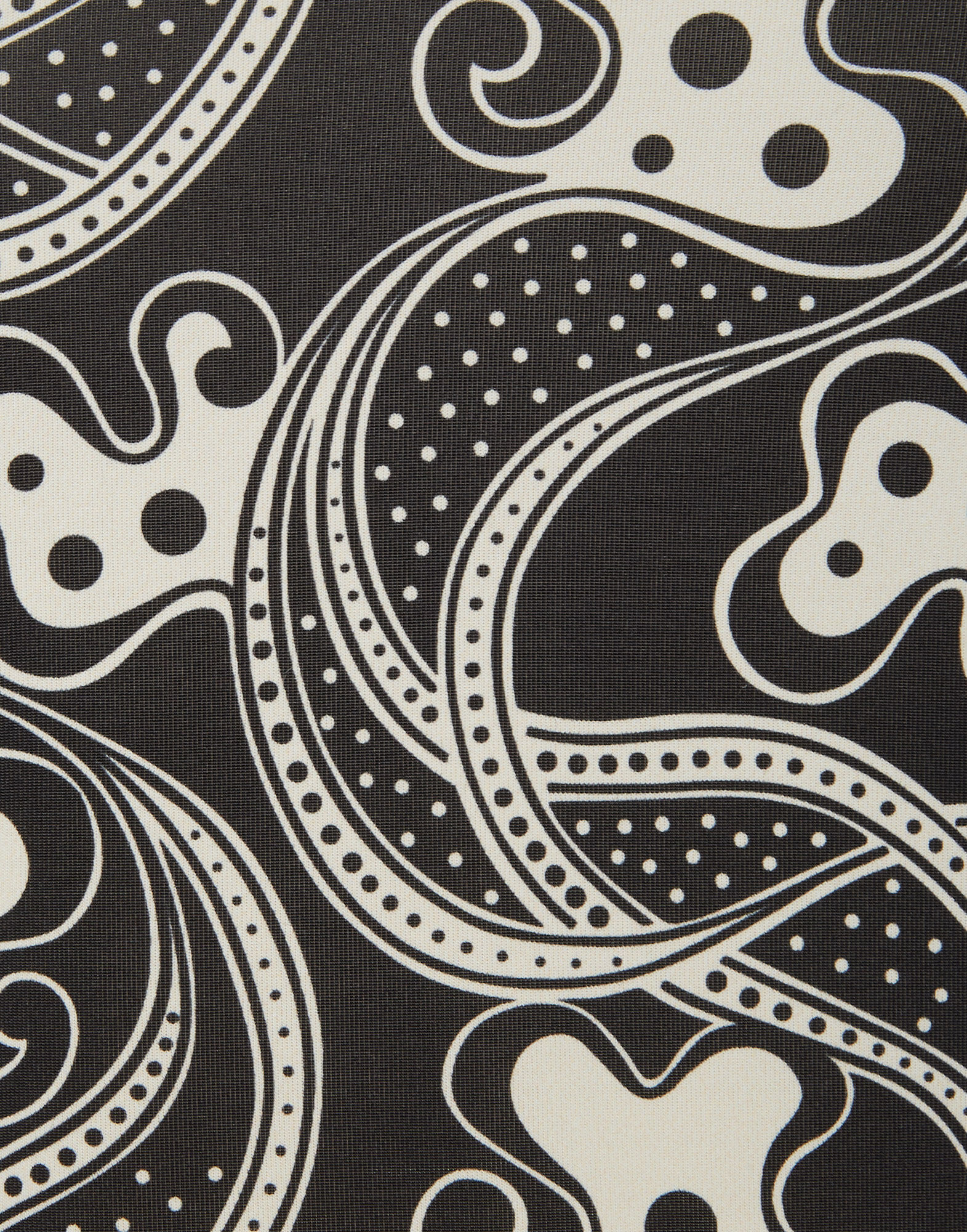 La DoubleJ Turtleneck Aperol Black & White TOP0146JER005APE01BL03