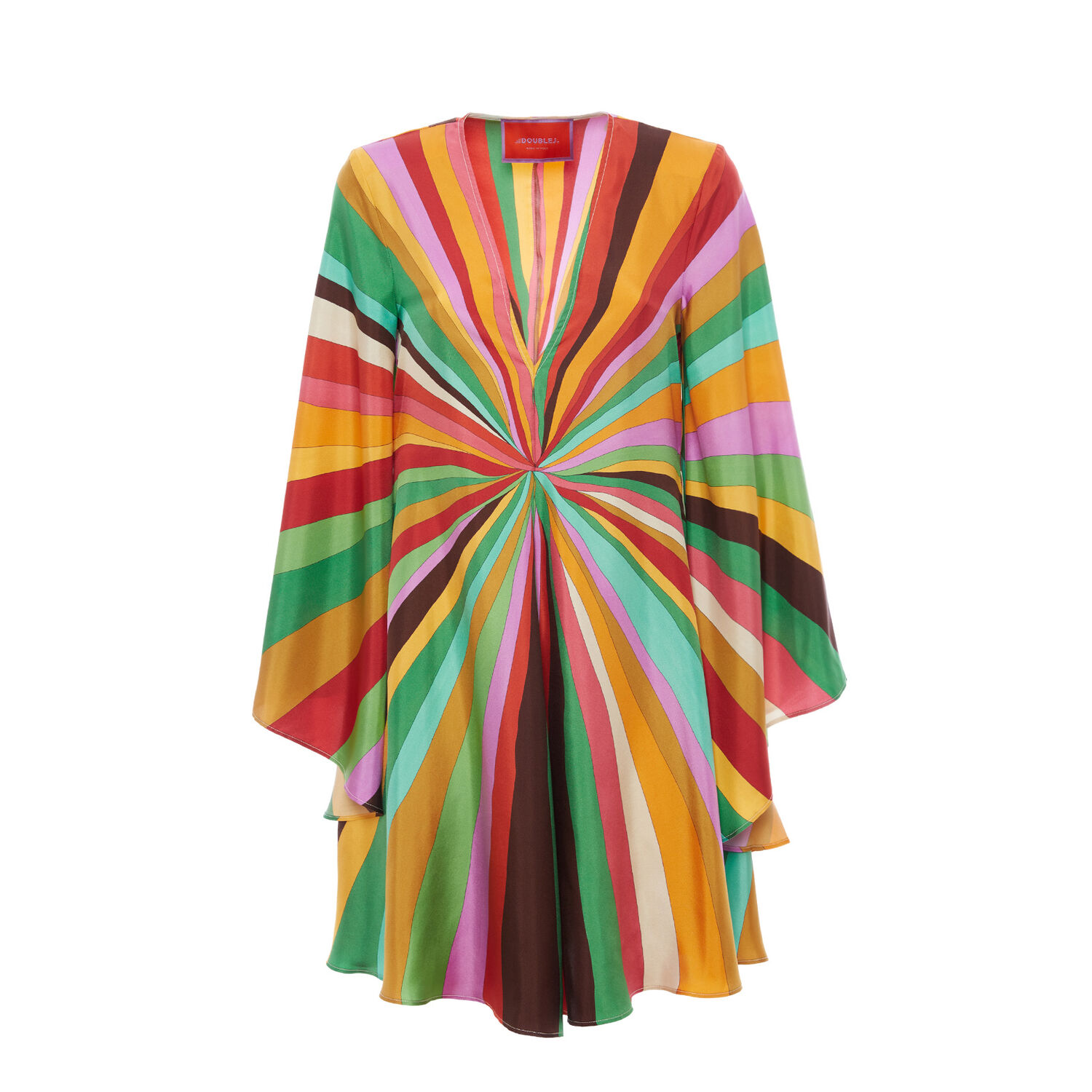 La Doublej Mini Magnifico Dress (placée) In Rainbow