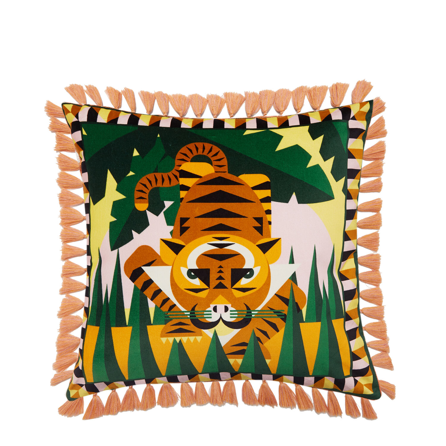 La Doublej Spirit Animal Cushion In Tiger