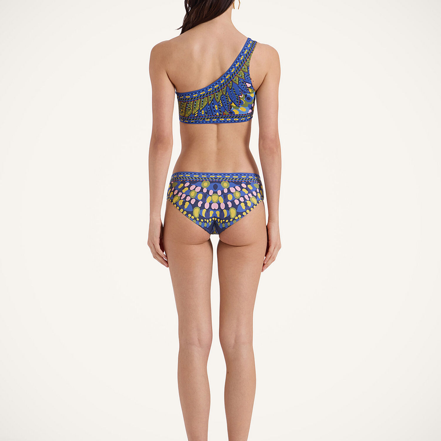 La Doublej Boy Brief In Chakra Placée Multicolor