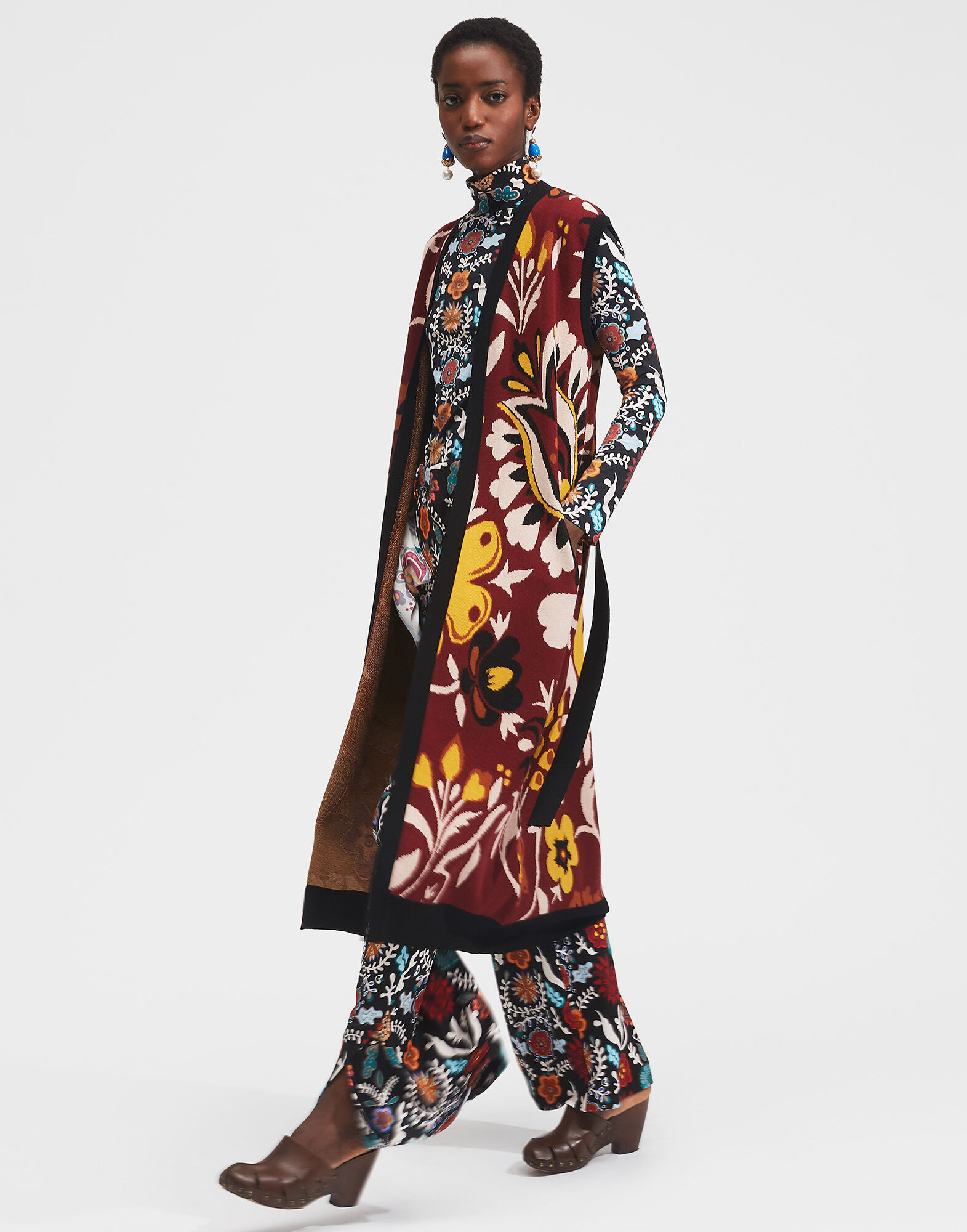 LaDoubleJ Long Gilet Selva PUL0048KNI035SEL0001