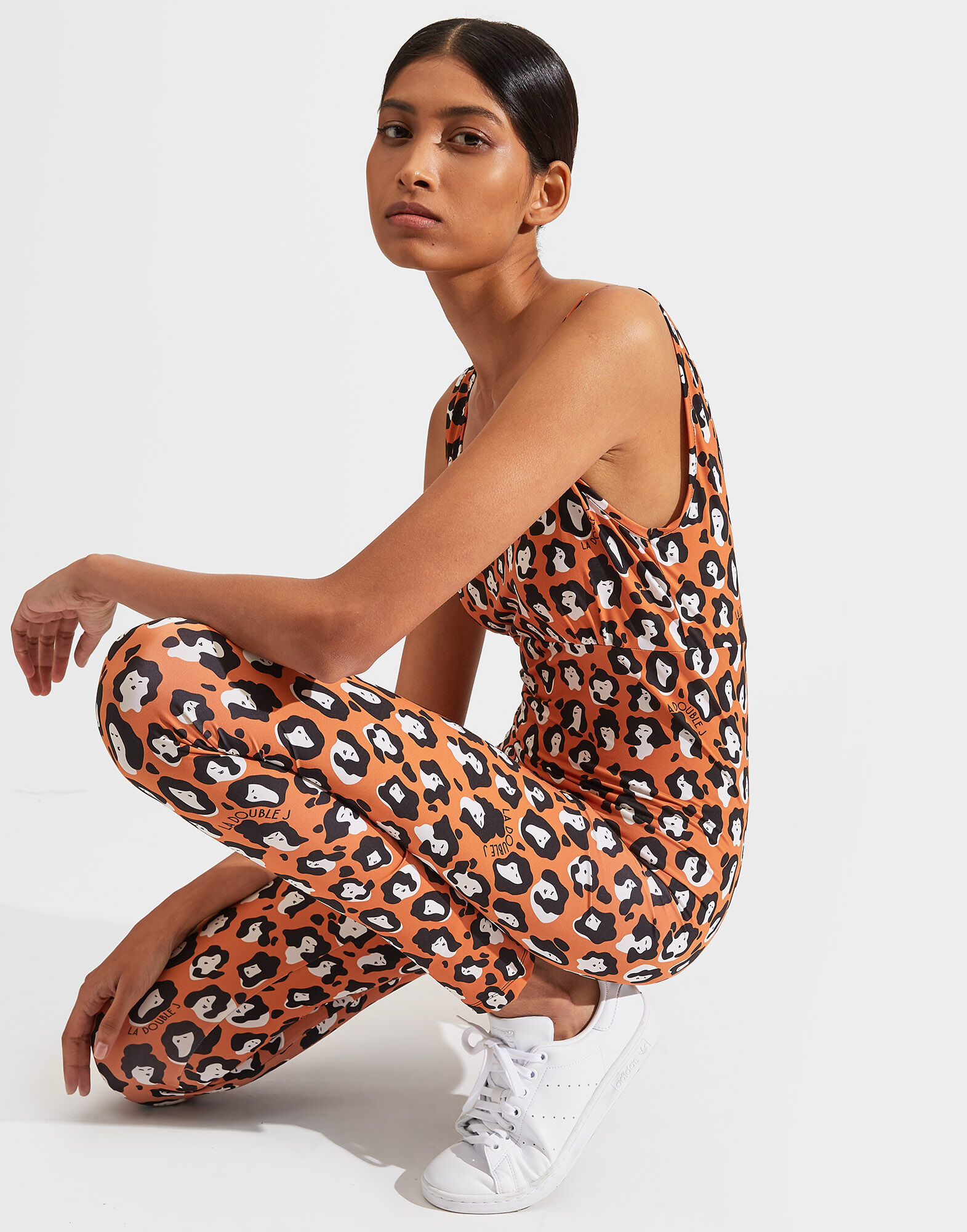 La DoubleJ Jazzercize Suit Lady Leopard DRE0317JER005LLE0001