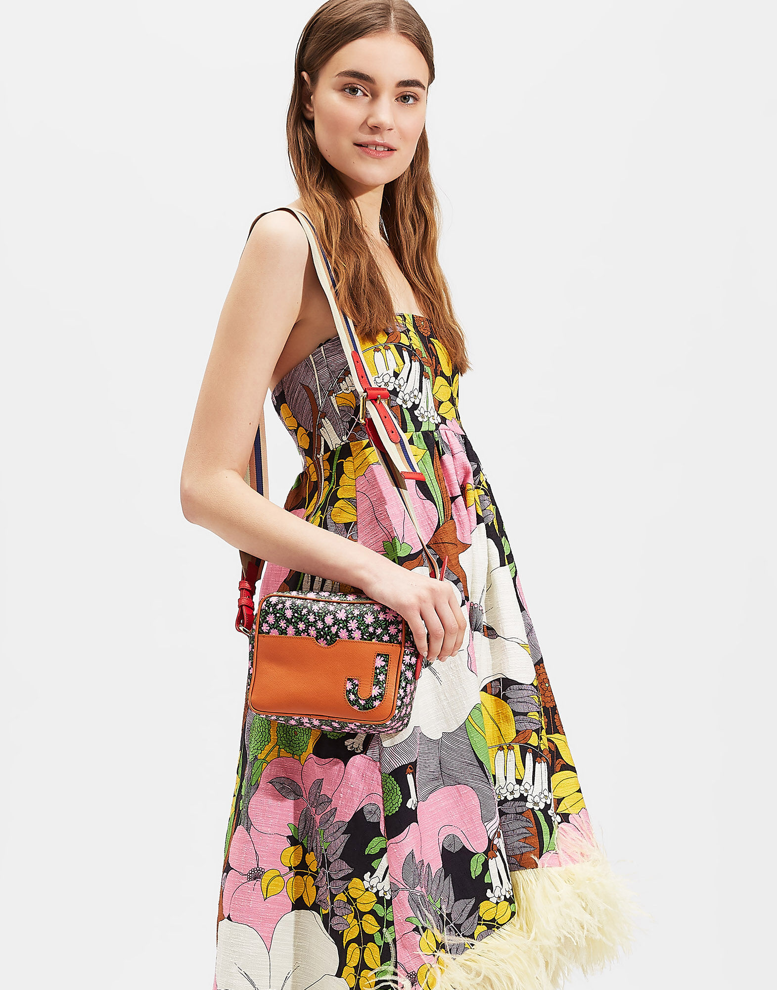 LaDoubleJ Go-Go Bag Daisy BAG0005LEA002DAI0001