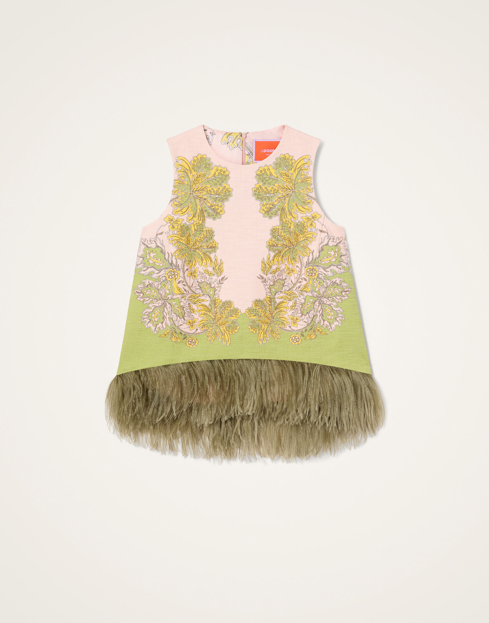 La DoubleJ La Scala Top Swathe Pink TOP0220COT005SWA03PI01
