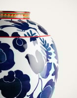 La DoubleJ Big Bubble Vase La DoubleJ Big Bubble Vase Wildbird Blu VAS0002CER001CER0001