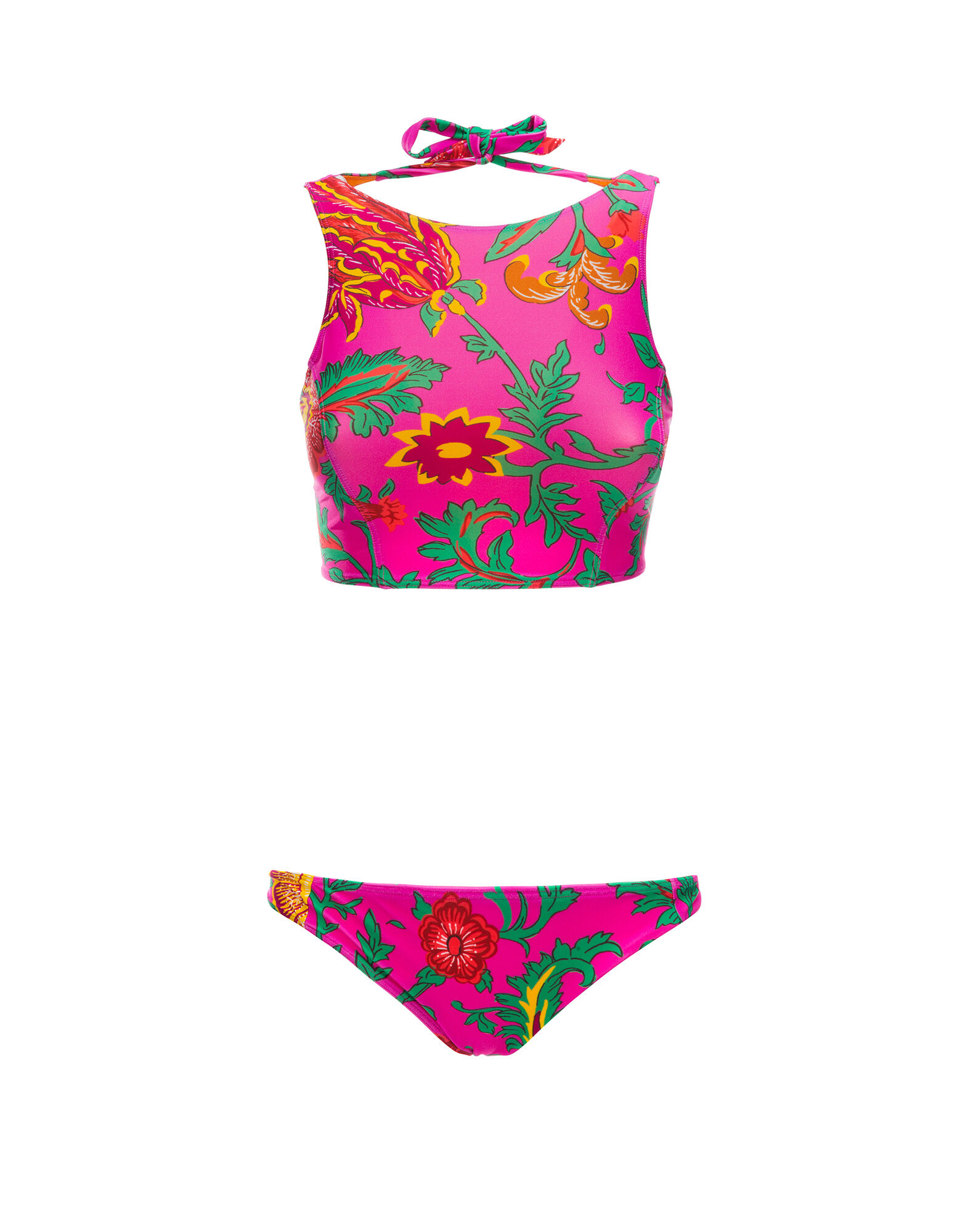 LaDoubleJ Hip Brief Dragon Flower Fucsia SWI0008LYC001DRA0004