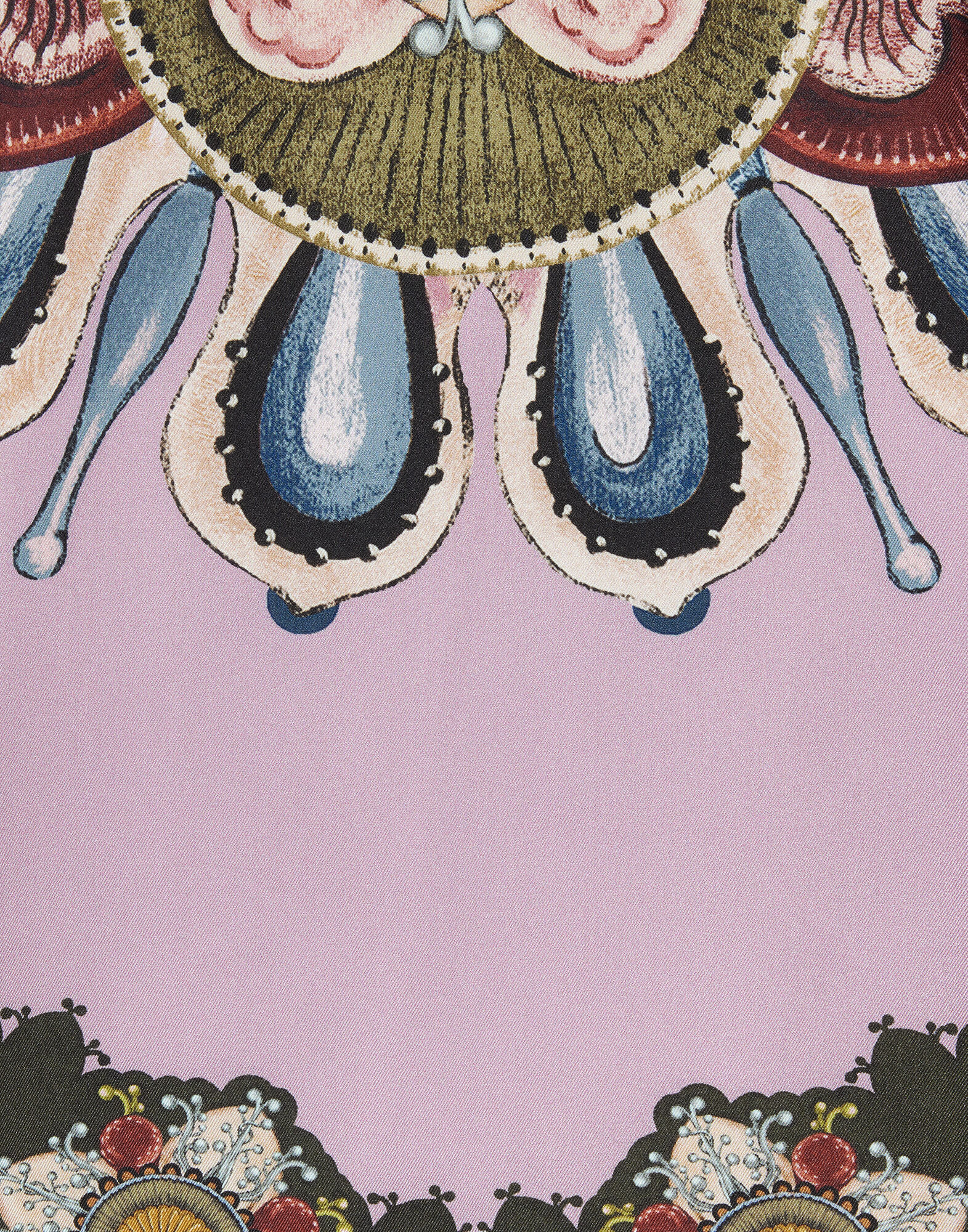 La DoubleJ Reversible Mini Poncho Nucleus Plac&eacute;e Off White SCA0077VIS011NUC06WH05