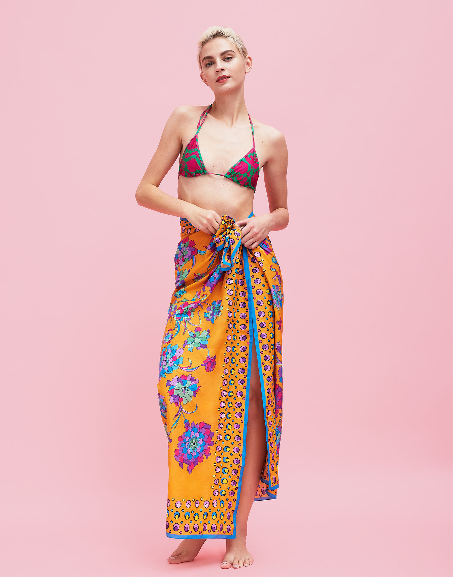 LaDoubleJ Triangle Bikini Top Ceramica SWI0003LYC001CER0002