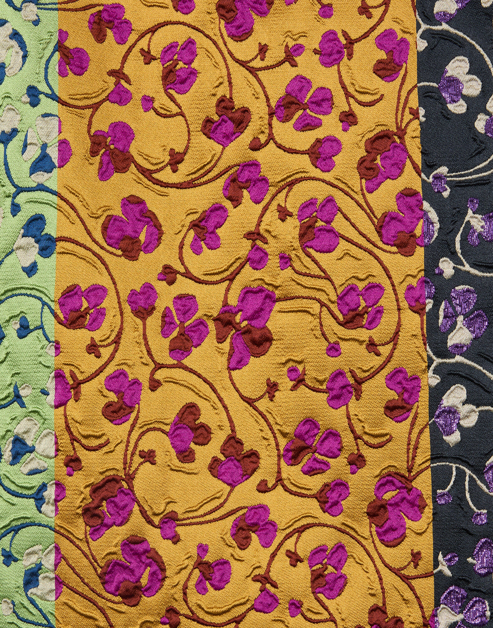 La DoubleJ Pencil Skirt Honeysuckle Tricolor Yellow SKI0011JCQ129HNY03YE02