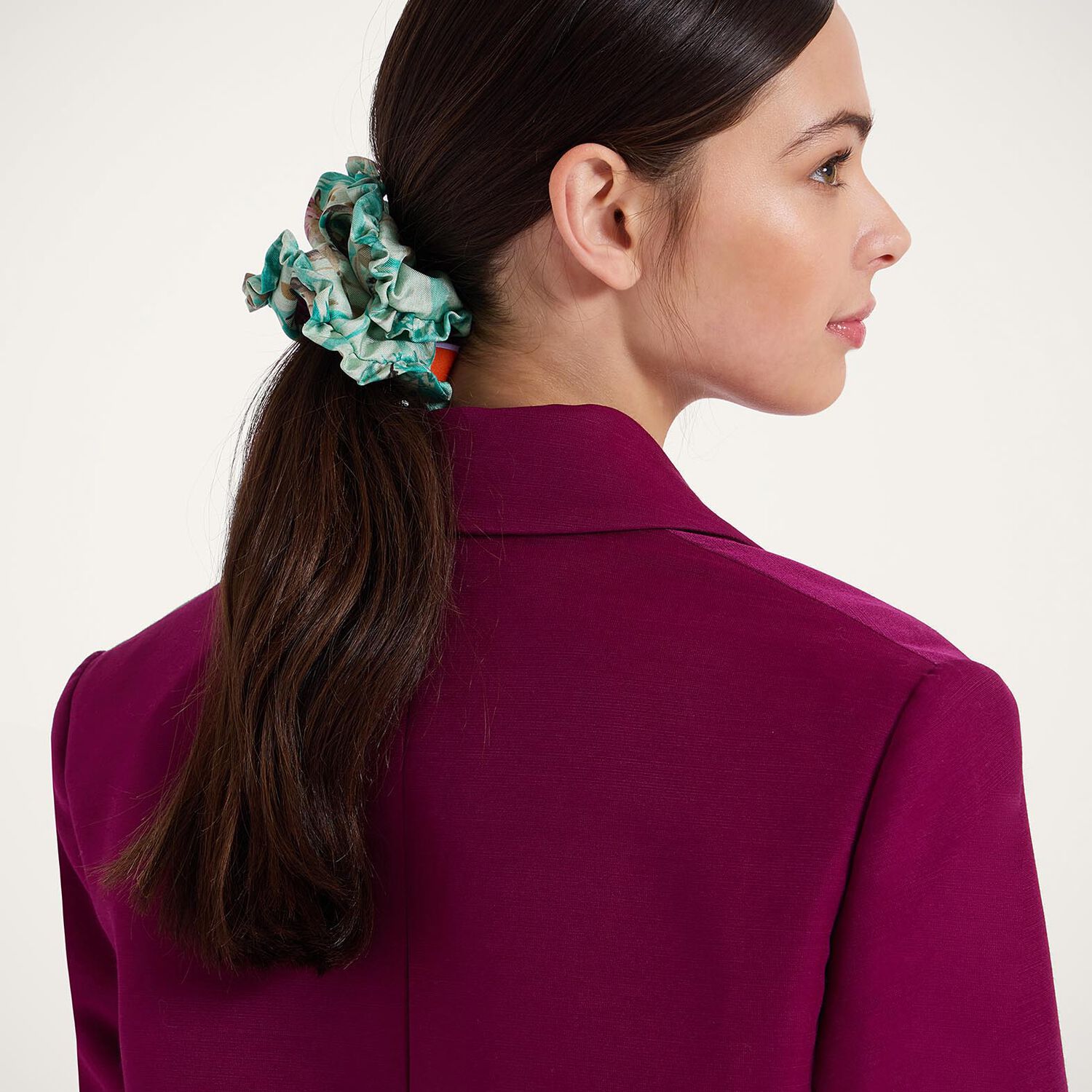 La Doublej Scrunchie Set In Mixed Prints