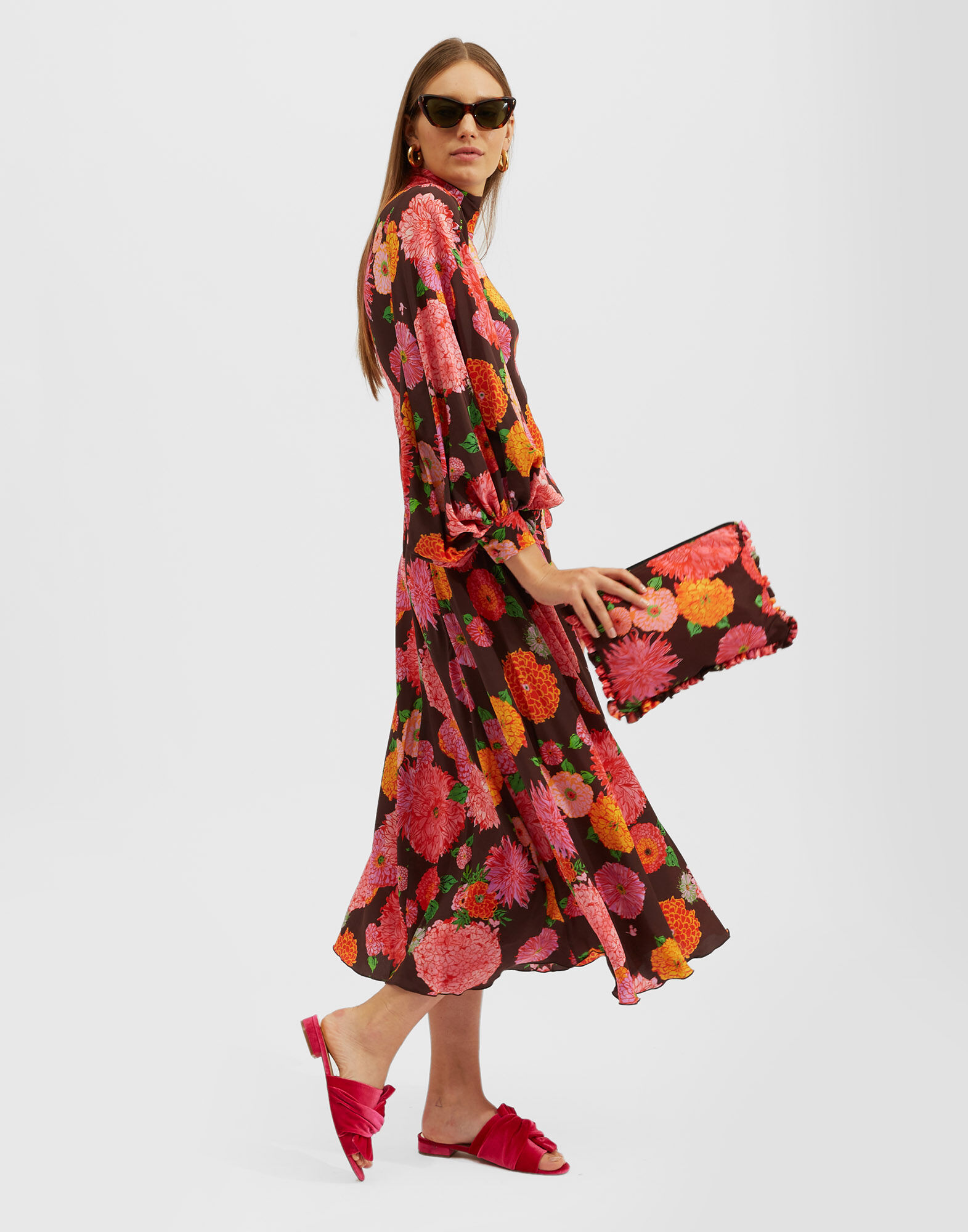 La DoubleJ Medici Dress Gin Chocolate DRE0554CRE001GYN01BR07