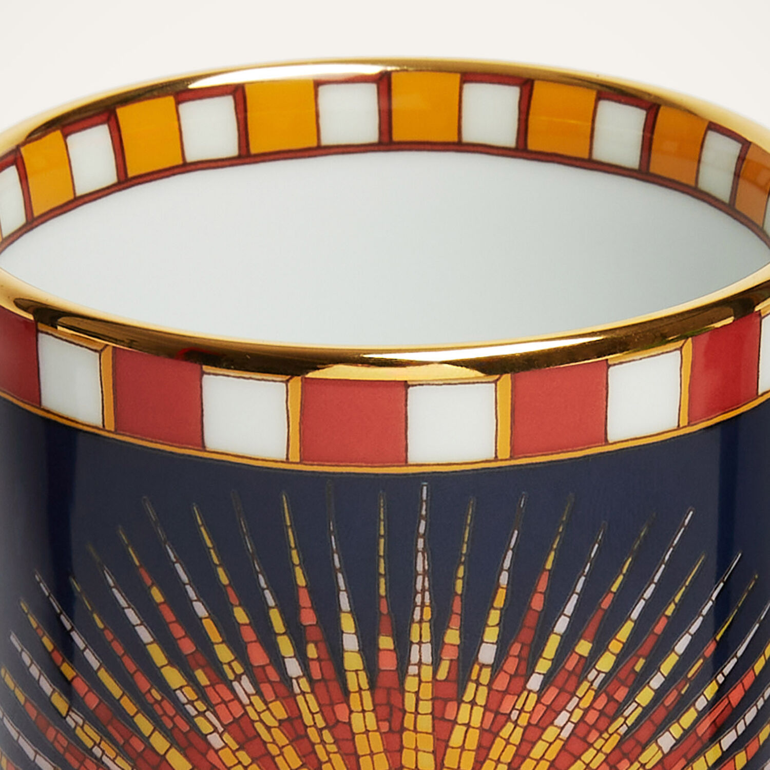  La Doublej Solar Women - Decorative Cup Sunrays Midnight One Size 100% Porcelain 