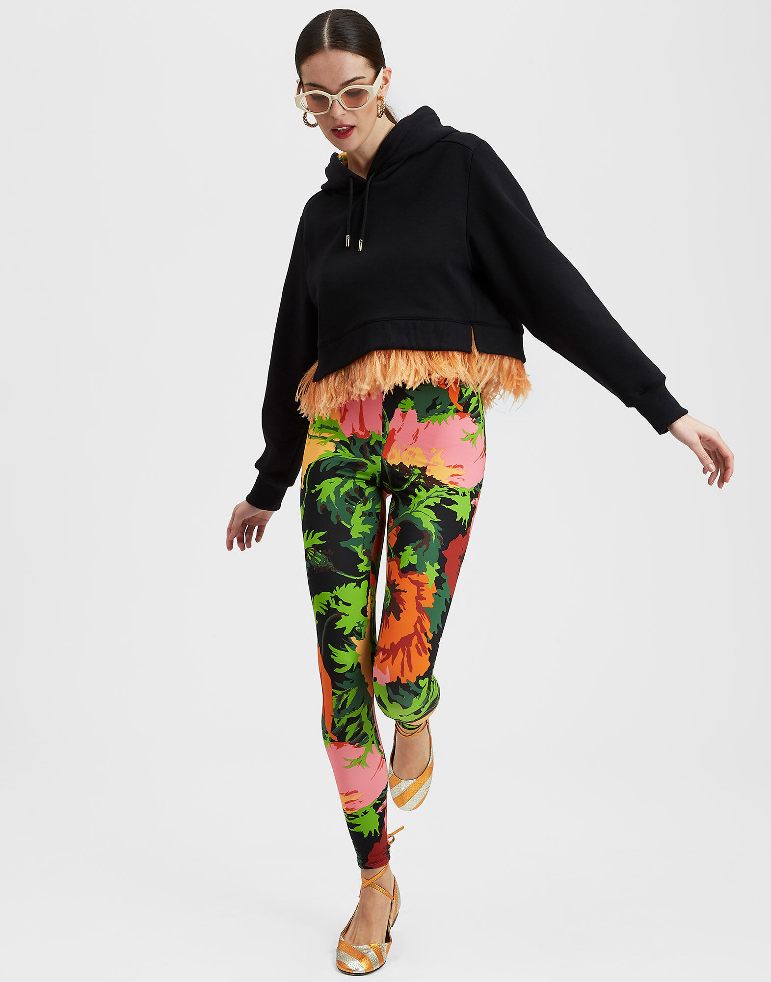 La Scala Hoodie in Black for Women La DoubleJ