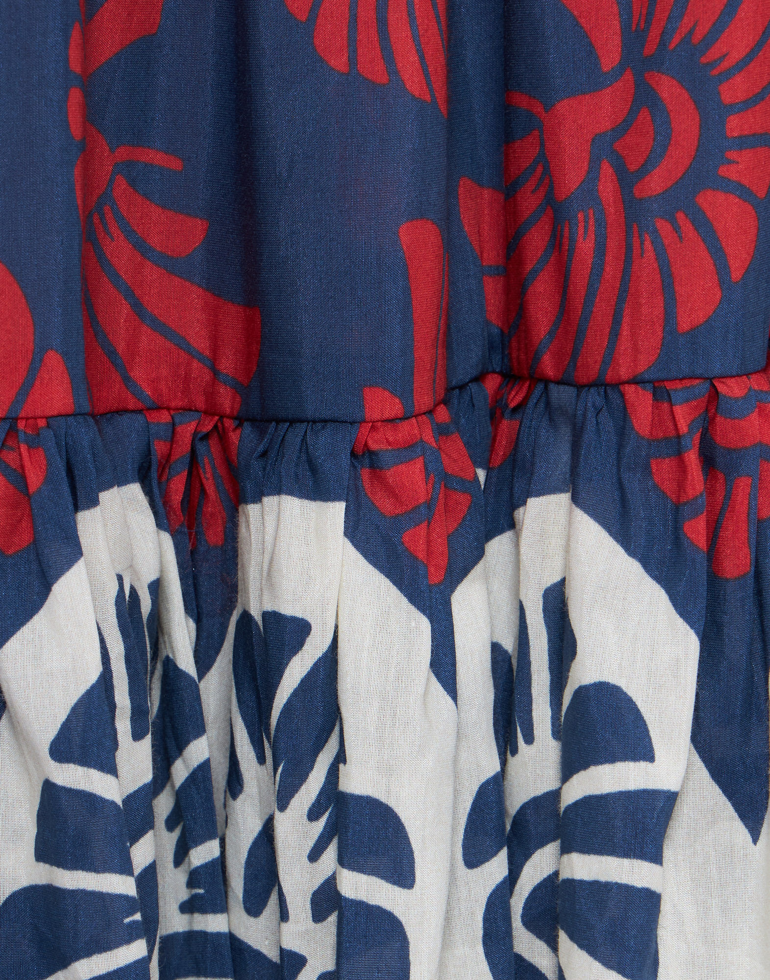 La DoubleJ Big Skirt Palmetto Plac&eacute;e SKI0001SIL010PIG01BU06