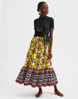 LaDoubleJ Sunset Skirt LaDoubleJ Sunset Skirt Cartwheel Giallo SKI0056COT015CRW0004