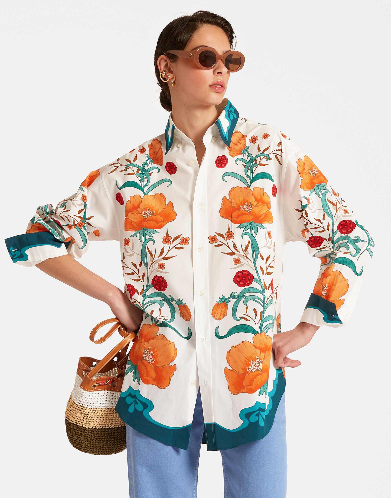 Better Than Your Boyfriend's Shirt in Morpheus Placée Orange Better Than Your Boyfriend's Shirt in Morpheus Placée Orange