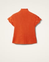 La DoubleJ Portrait Top La DoubleJ Portrait Top Solid Rust PUL0204KNI120VA272OR04