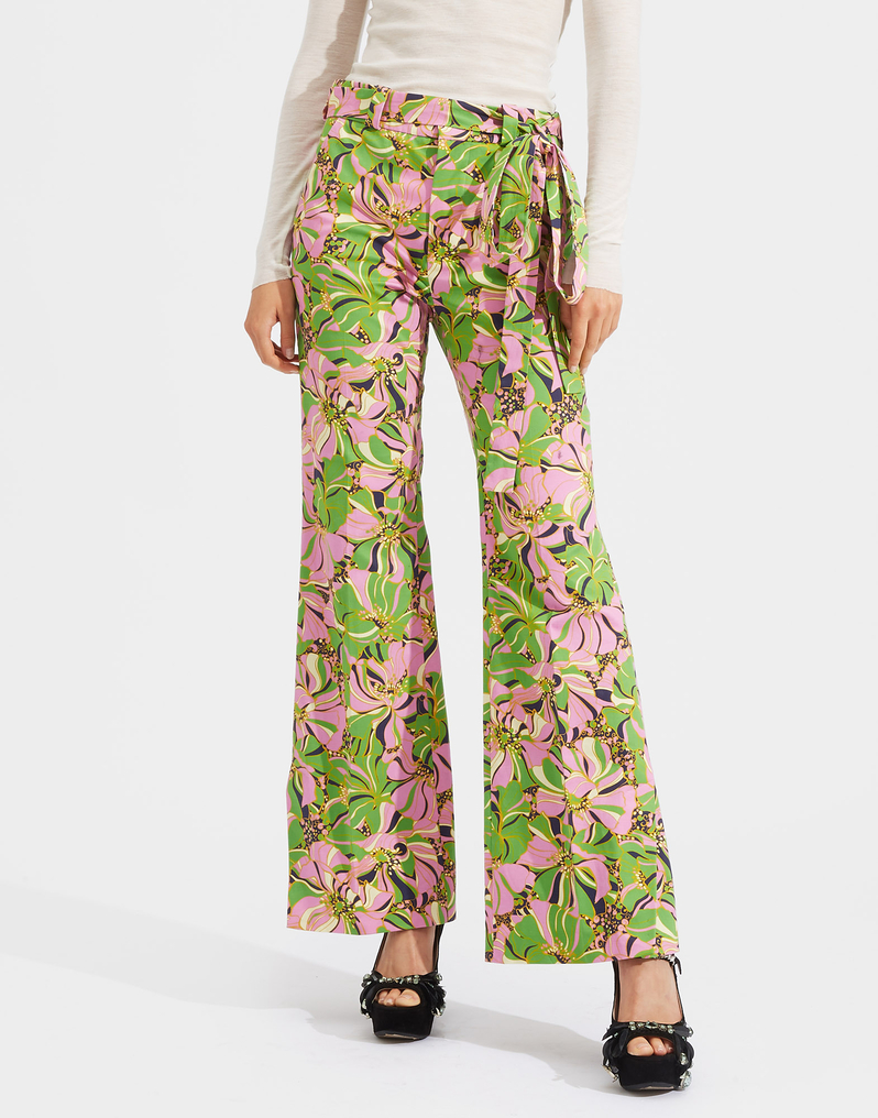 LaDoubleJ Slit Pants LaDoubleJ Slit Pants Carnevale TRO0015COT006CAR0001