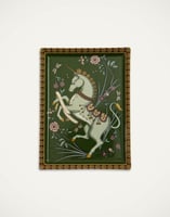 La DoubleJ Trinket Tray La DoubleJ Trinket Tray The Unicorn Dark Green TRI0008CER001UNI01GR03