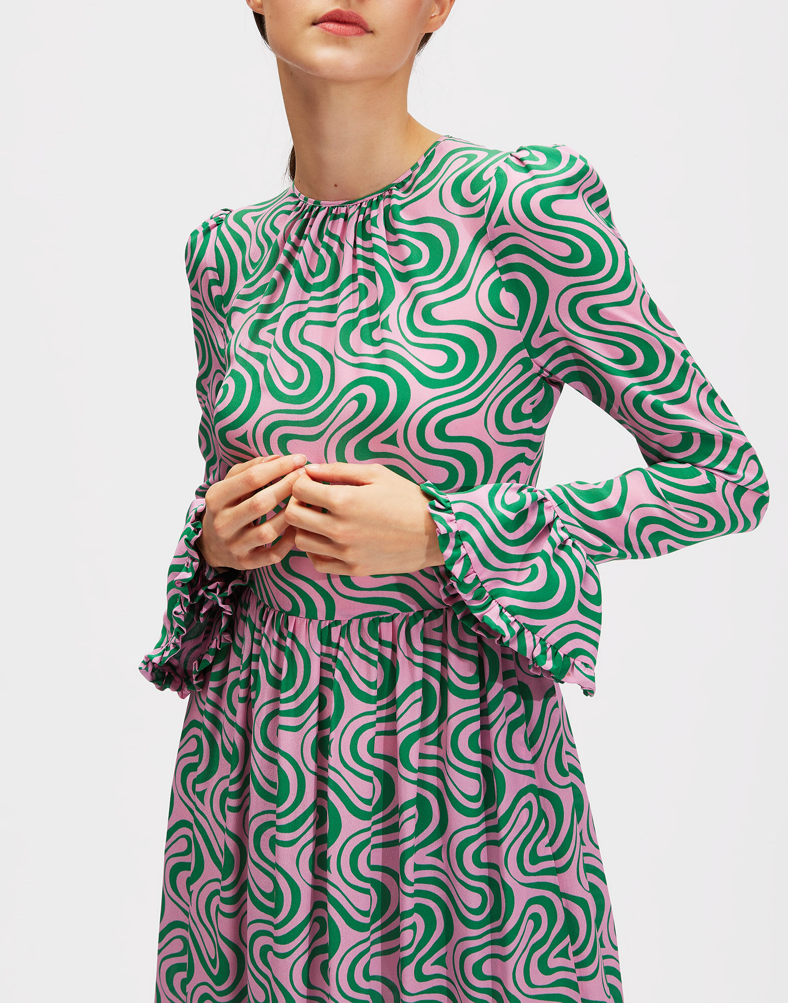 LaDoubleJ Visconti Dress Helter Skelter DRE0070GEO001HEL0001