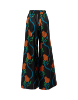 La DoubleJ Palazzo Pants La DoubleJ Palazzo Pants Melograno Nero TRO0003SIL001MEL0003