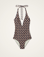 La DoubleJ Sexy Swimsuit La DoubleJ Sexy Swimsuit Pesciolini Blue SWI0036LYC001PES04BU03