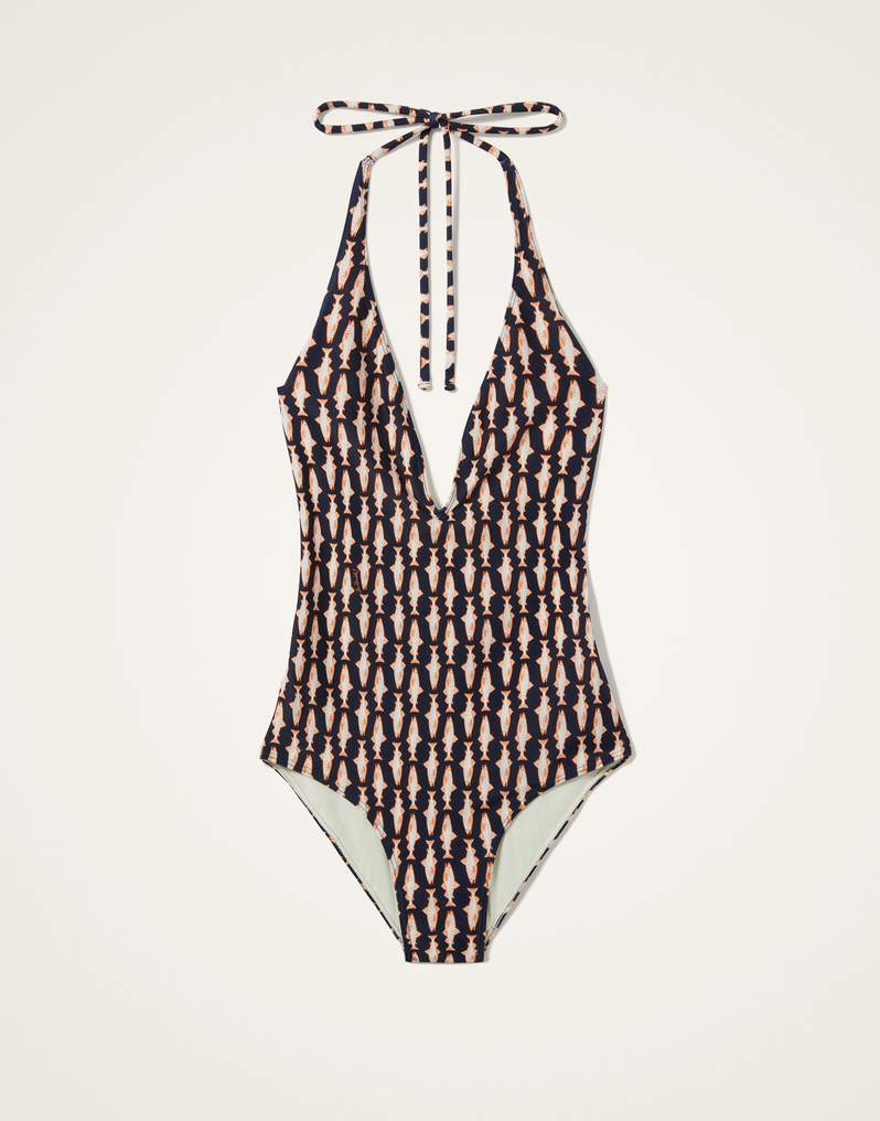 La DoubleJ Sexy Swimsuit La DoubleJ Sexy Swimsuit Pesciolini Blue SWI0036LYC001PES04BU03