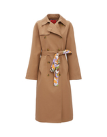 La DoubleJ Milano Trench Coat La DoubleJ Milano Trench Coat Solid Light Beige JAC0054COT035MAR0006