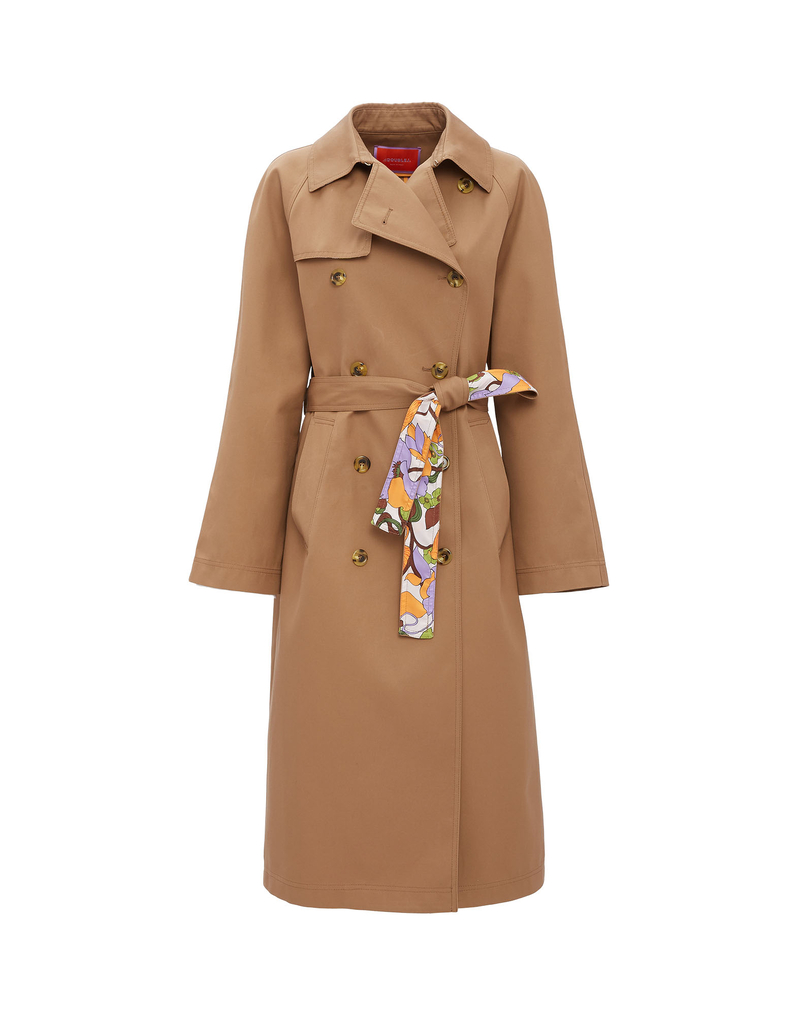 La DoubleJ Milano Trench Coat La DoubleJ Milano Trench Coat Solid Light Beige JAC0054COT035MAR0006