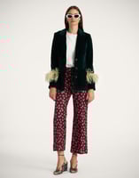 La DoubleJ Keaton Jacket La DoubleJ Keaton Jacket Blue Petrol JAC0073VEL011SOLIDBU05