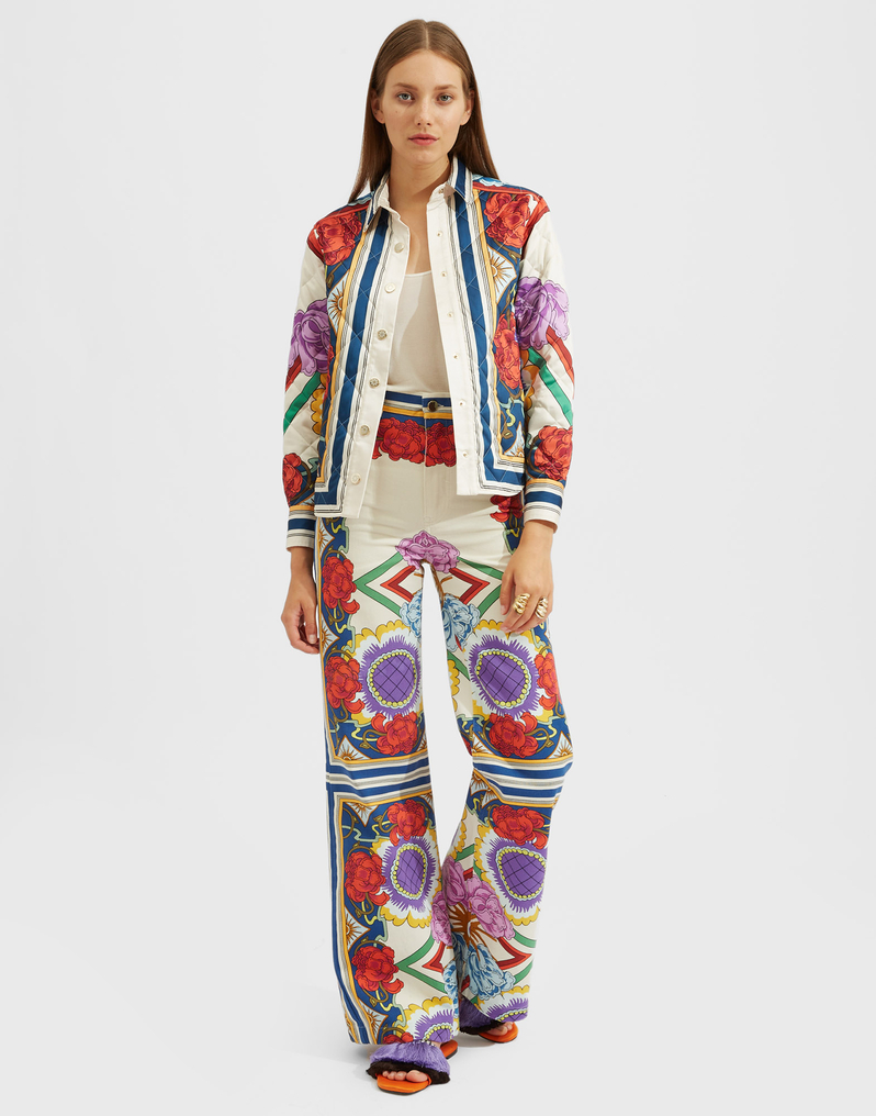 La DoubleJ Flare Jeans La DoubleJ Flare Jeans Taormina Placée Rust TRO0099COT046LRT01WH04