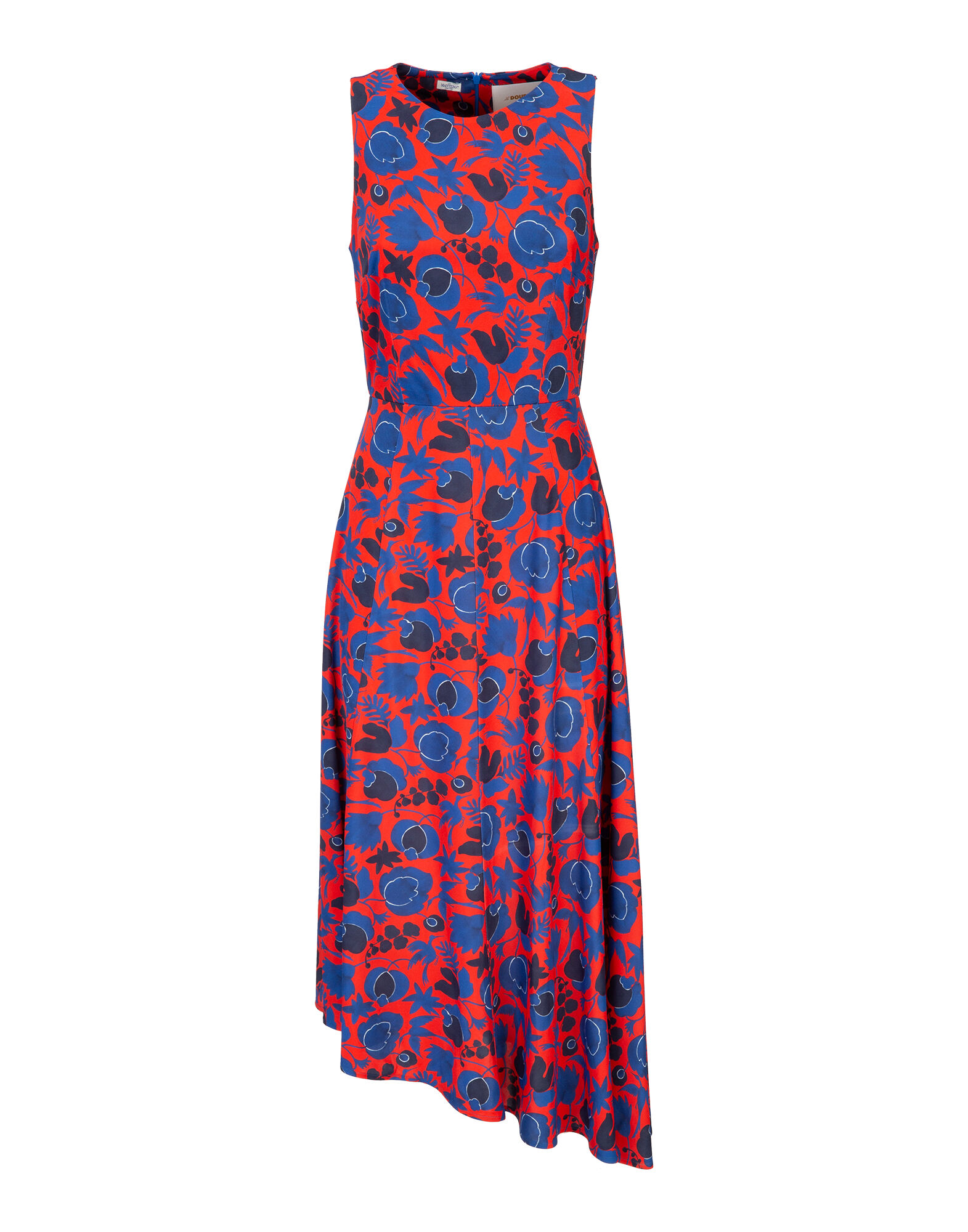 LaDoubleJ Sleeveless Pina Dress Ceramica Rosso DRE0079JER004CER0005