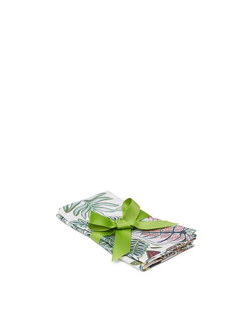 La DoubleJ Large Napkins Set Of 2 Botanical NAP0006LIN001BOT0005