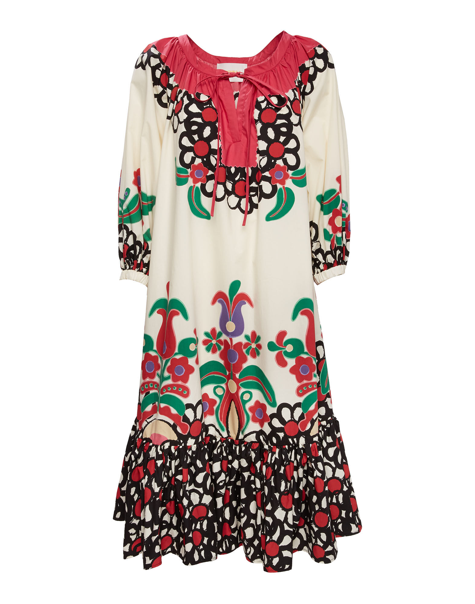 LaDoubleJ Folk Dress Transylvania DRE0230COT015TRA0001