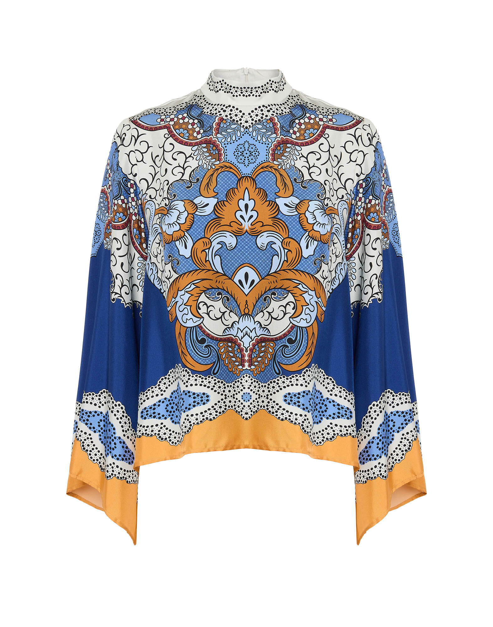 La DoubleJ Make An Exit Top Portal Plac&eacute;e Light Blue TOP0117SIL006POR02BU01