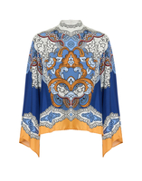 La DoubleJ Make An Exit Top La DoubleJ Make An Exit Top Portal Placée Light Blue TOP0117SIL006POR02BU01