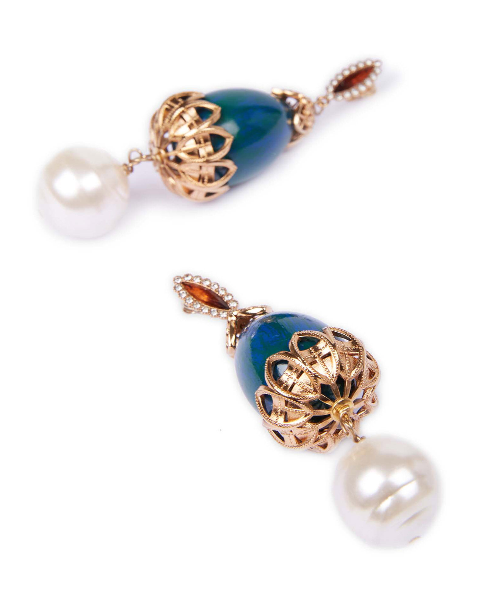 LaDoubleJ Medici Earrings Solid Acquamarine EAR0006BRA001TUR0002