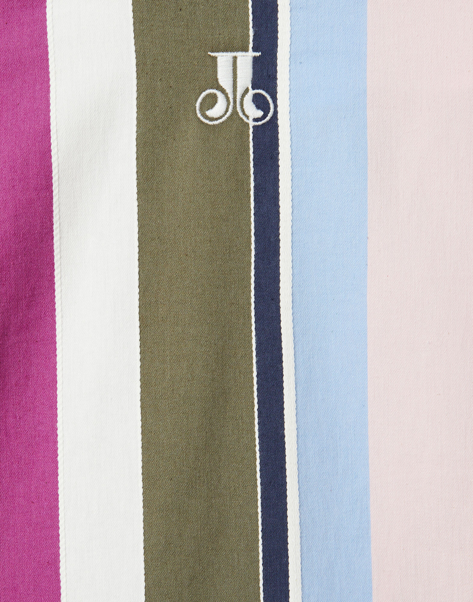 La DoubleJ Jackie Shirt Stripes Multicolor Pink SHI0093COT078CLB22PI01