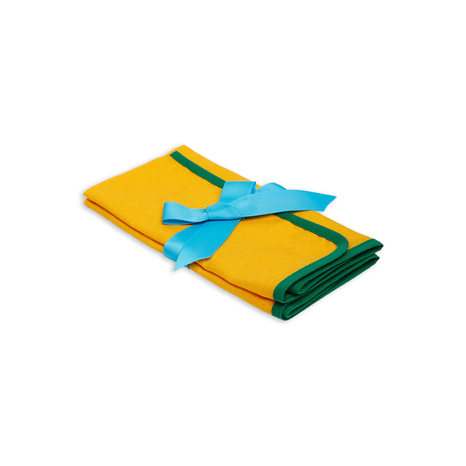 La Doublej Large Napkins Set Of 2 (45x45) In Rainbow Zafferano