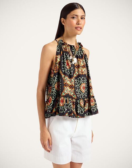 La DoubleJ Granita Top La DoubleJ Granita Top Ballata Black TOP0151COT039BAL01BL01