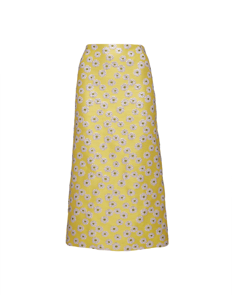Pencil Skirt in Margarita for Women | La DoubleJ