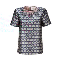 LaDoubleJ Cubi Verdi The Embroidered Jazzy Tee LaDoubleJ Cubi Verdi The Embroidered Jazzy Tee Cubi Verdi SHI0014JAC006CUB0002