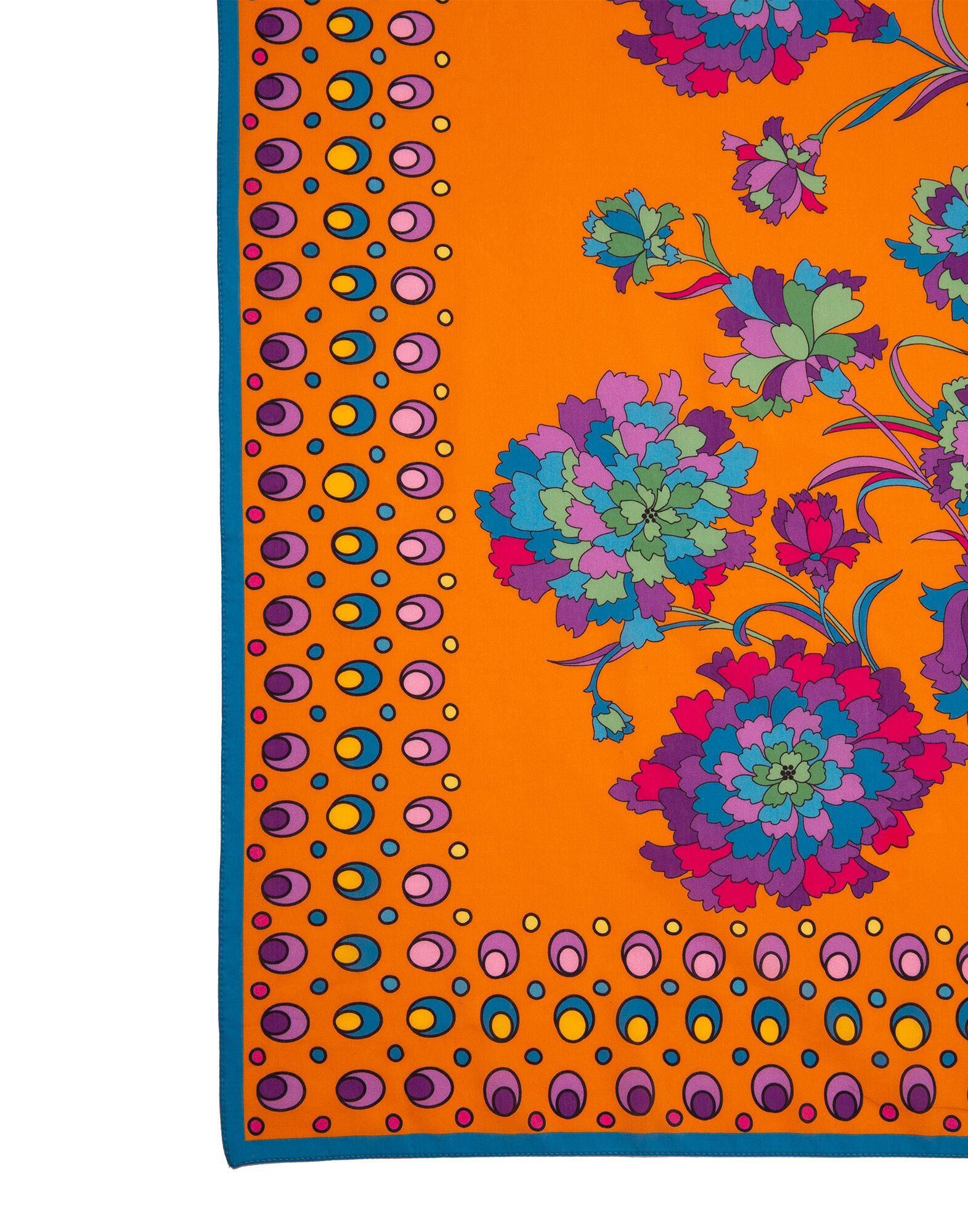 LaDoubleJ Square Scarf Dandelion Arancio SCA0006COS001DAN0002