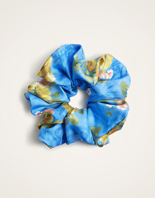 La DoubleJ Giga Scrunchie Riptide Light Blue SCR0003SIL001RIP01BU01