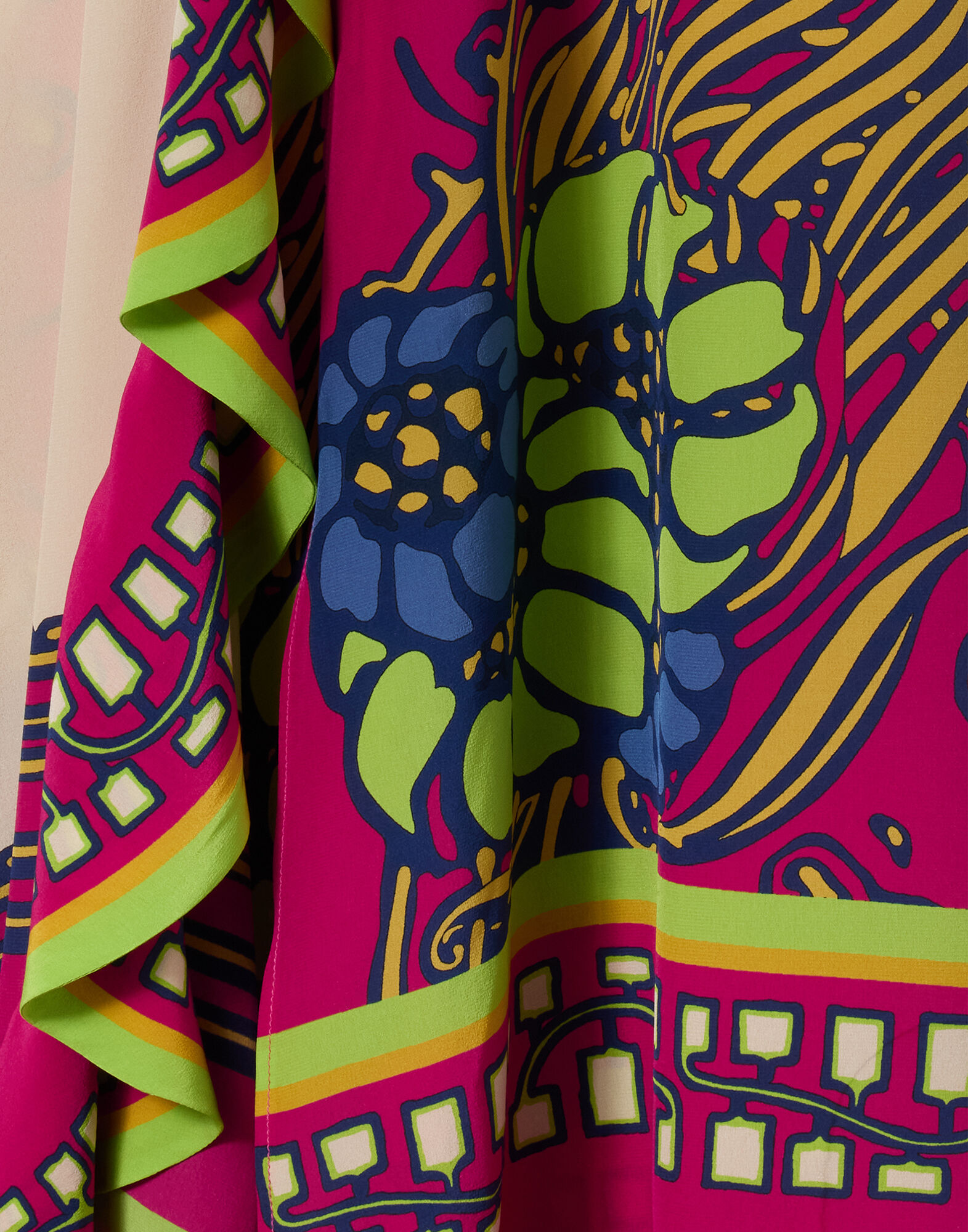 La DoubleJ Turn Around Dress Lemuria Plac&eacute;e Pink DRE0905CRE002LEM02PI01